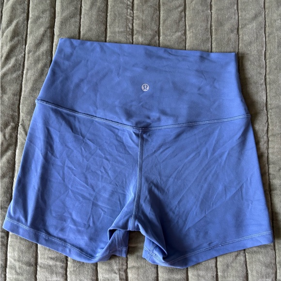 lululemon athletica High Waist Shorts - Light Blue - Picture 2 of 5